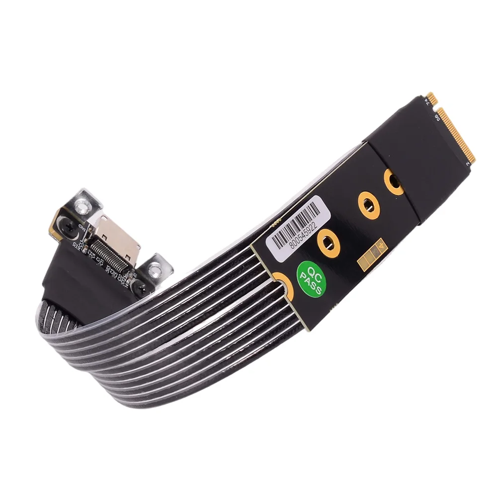 PCIE 5.0 X4 M.2 NVMe To OCuLin - Oculink Egpu Mini Pc ulasan dan harga